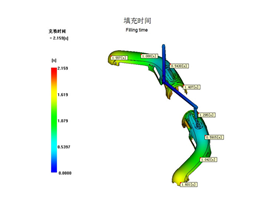 SLASH-PROJECT的Moldflow填充时间分析